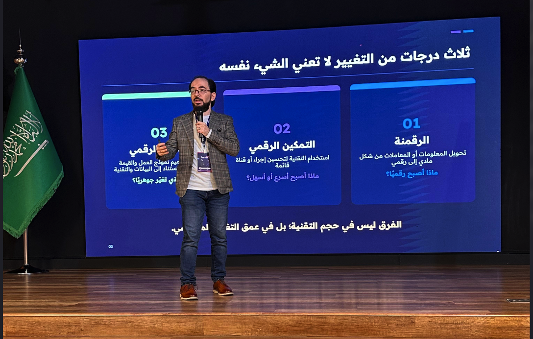ورشة عمل التحول الرقمي والابتكار وتجربة المستفيد بمركز  ريادة الاعمال الرقمية كود CODE